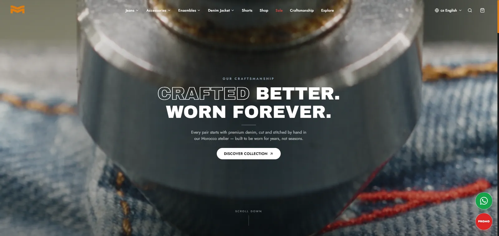 Mieux Jeans — تجارة إلكترونية، أزياء وجينز راقٍ