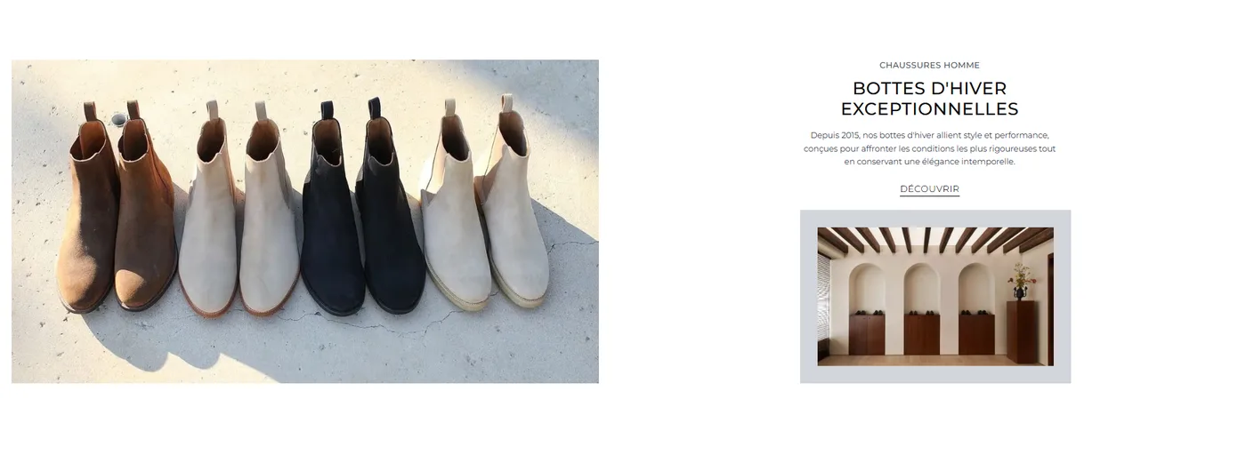 Carloforte Shoes Store : تشكيلات معروضة كدفتر أزياء