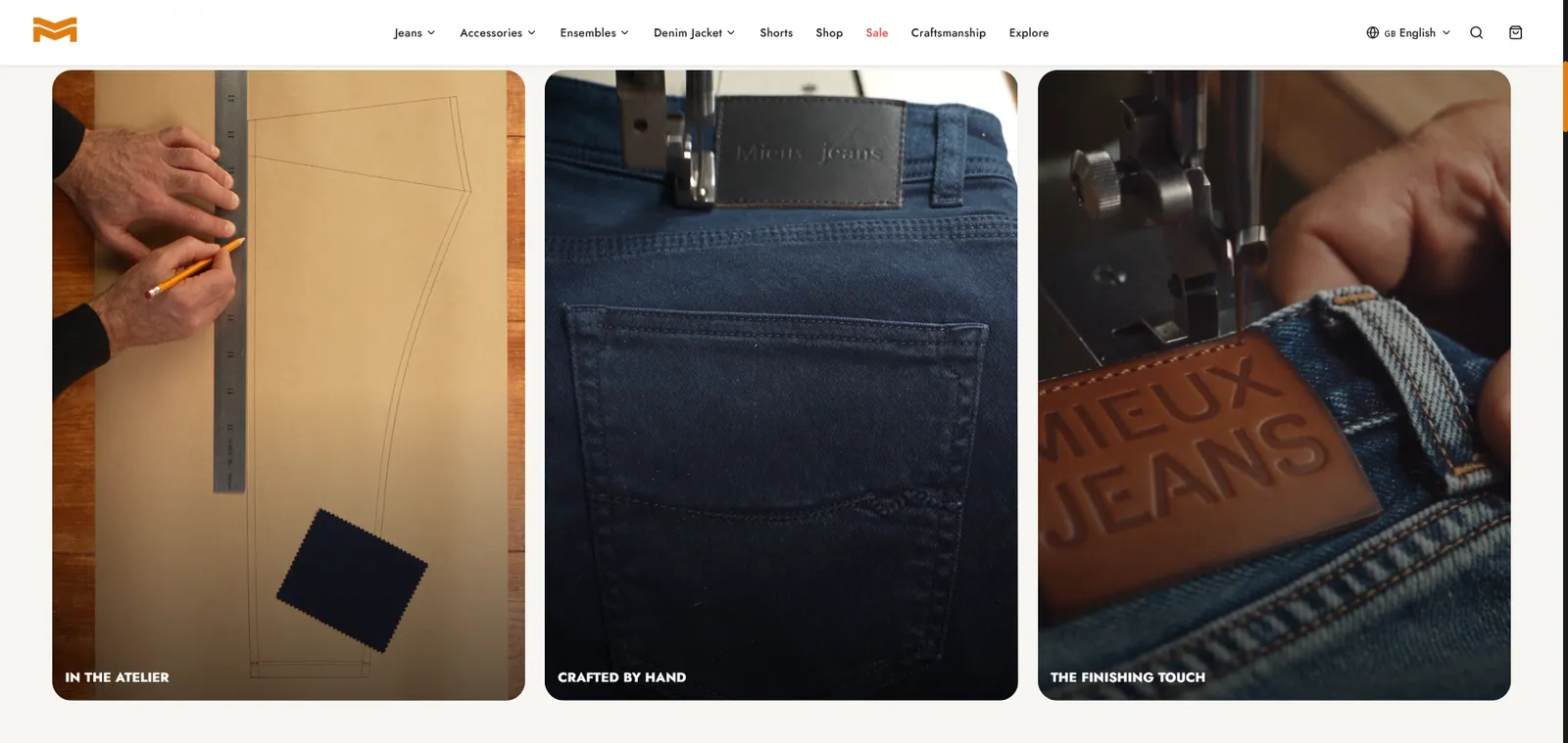 Mieux Jeans : رواية قصة الورشة